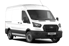 Van Hire Durham - White Ford Transit SWB - Van hire Durham